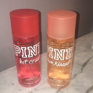 PINK Body Mist in Hot Crush and Sun Kissed